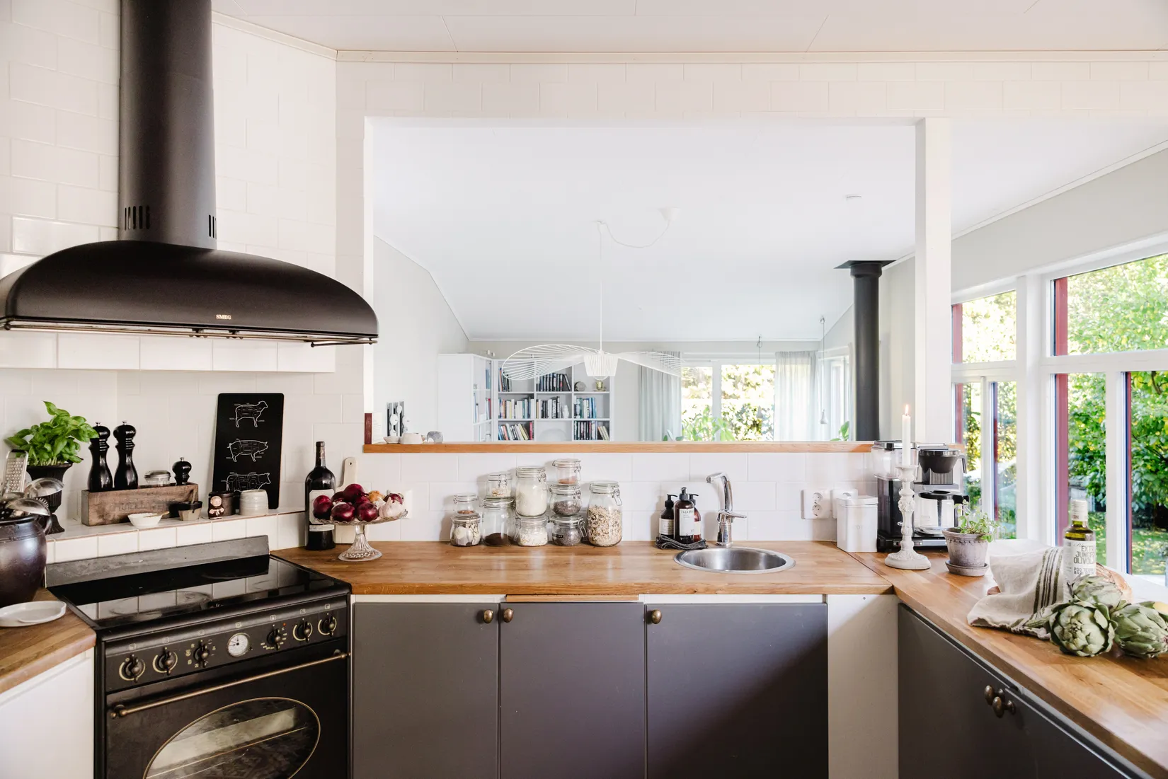 Radhus, Barlows väg 14, Gustavsberg - Farsta Slottsvik, Värmdö