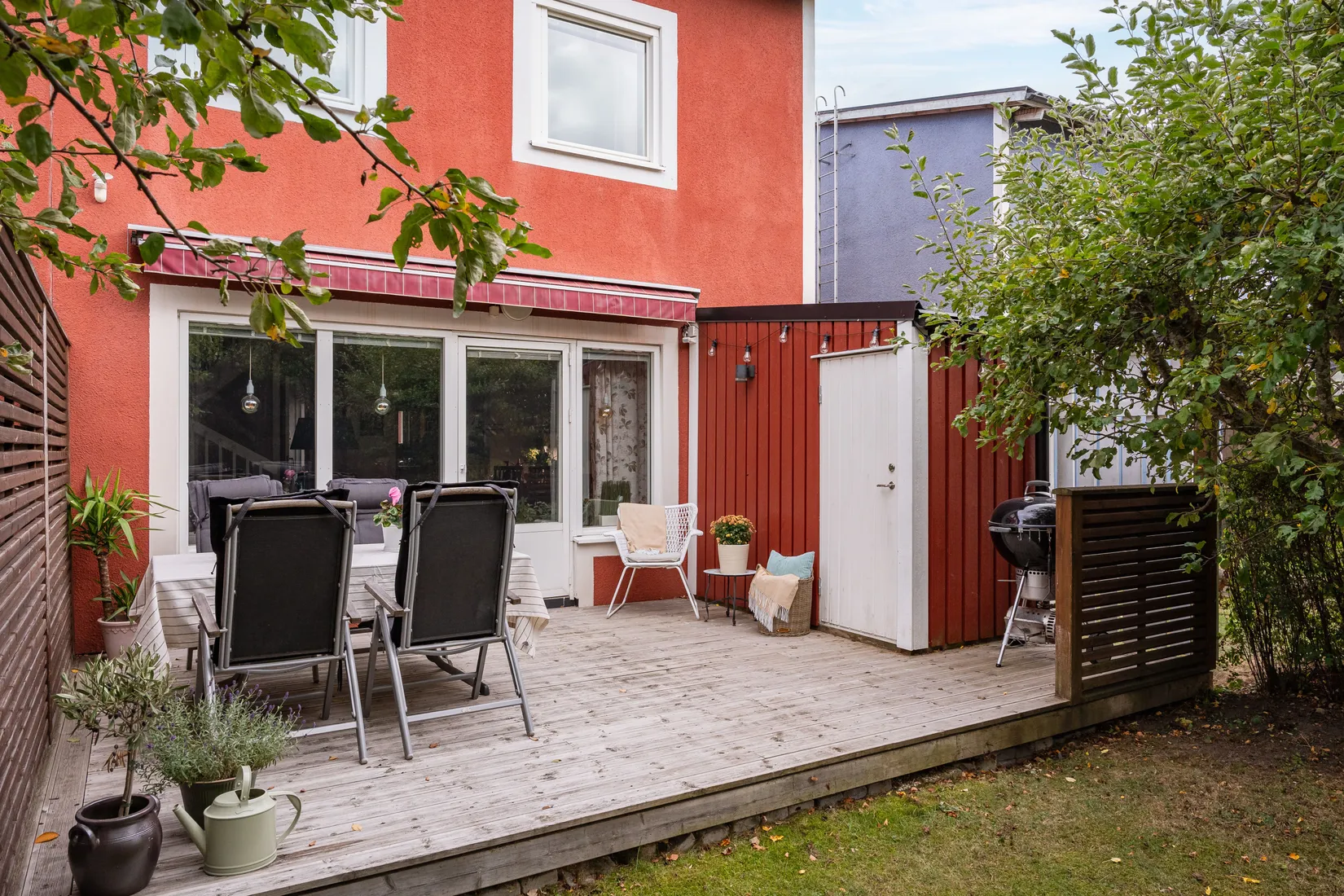 Radhus, Albert Engströms gata 60, Klockaretorpet, Norrköping