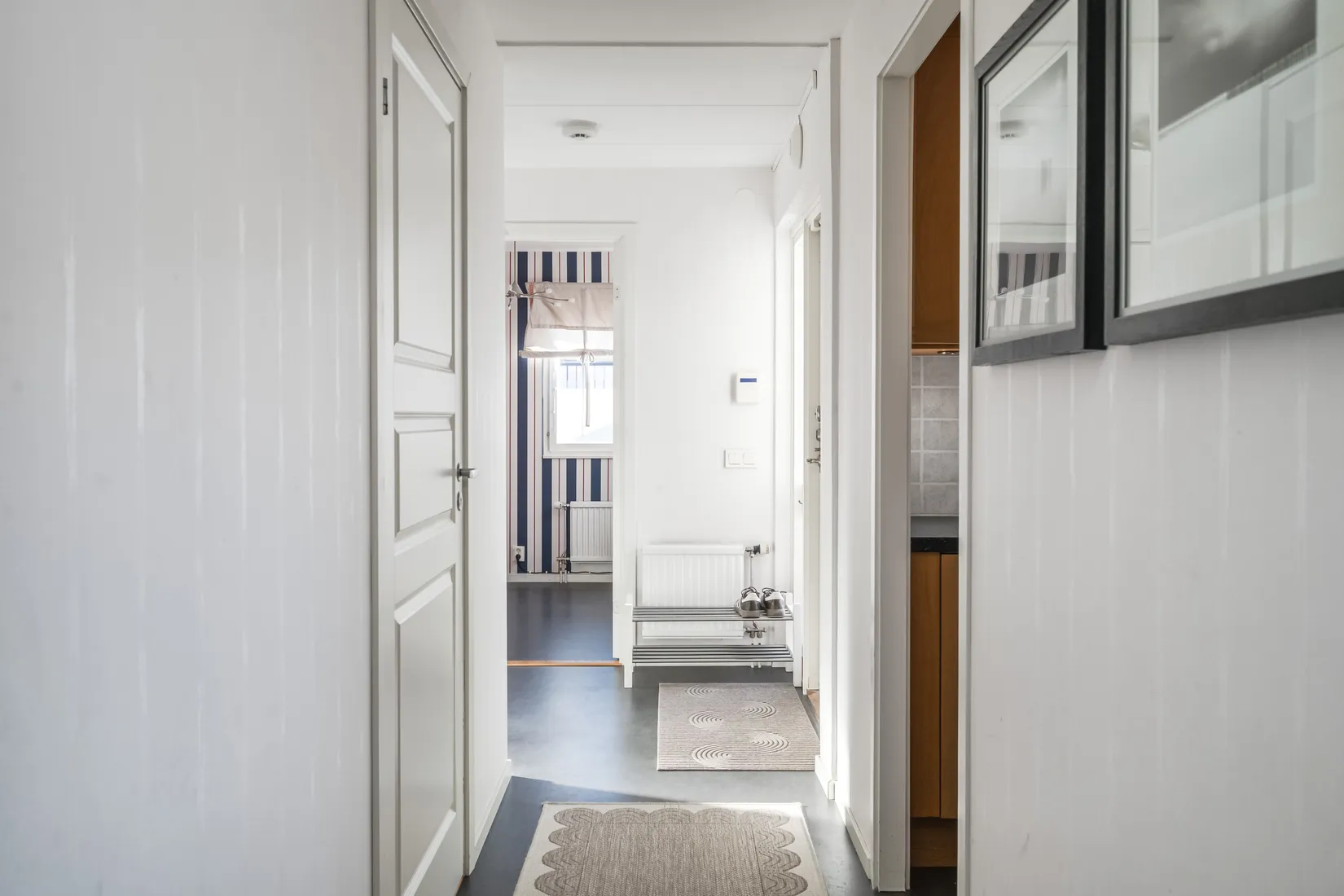 Radhus, Albert Engströms gata 60, Klockaretorpet, Norrköping