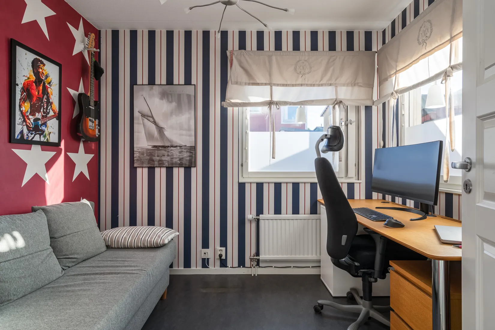 Radhus, Albert Engströms gata 60, Klockaretorpet, Norrköping