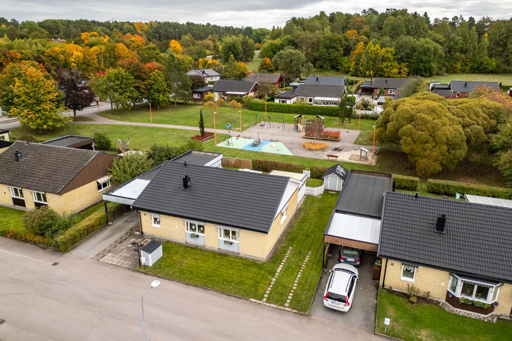 Villa, Gräsgatan 18, Korsängen, Enköping