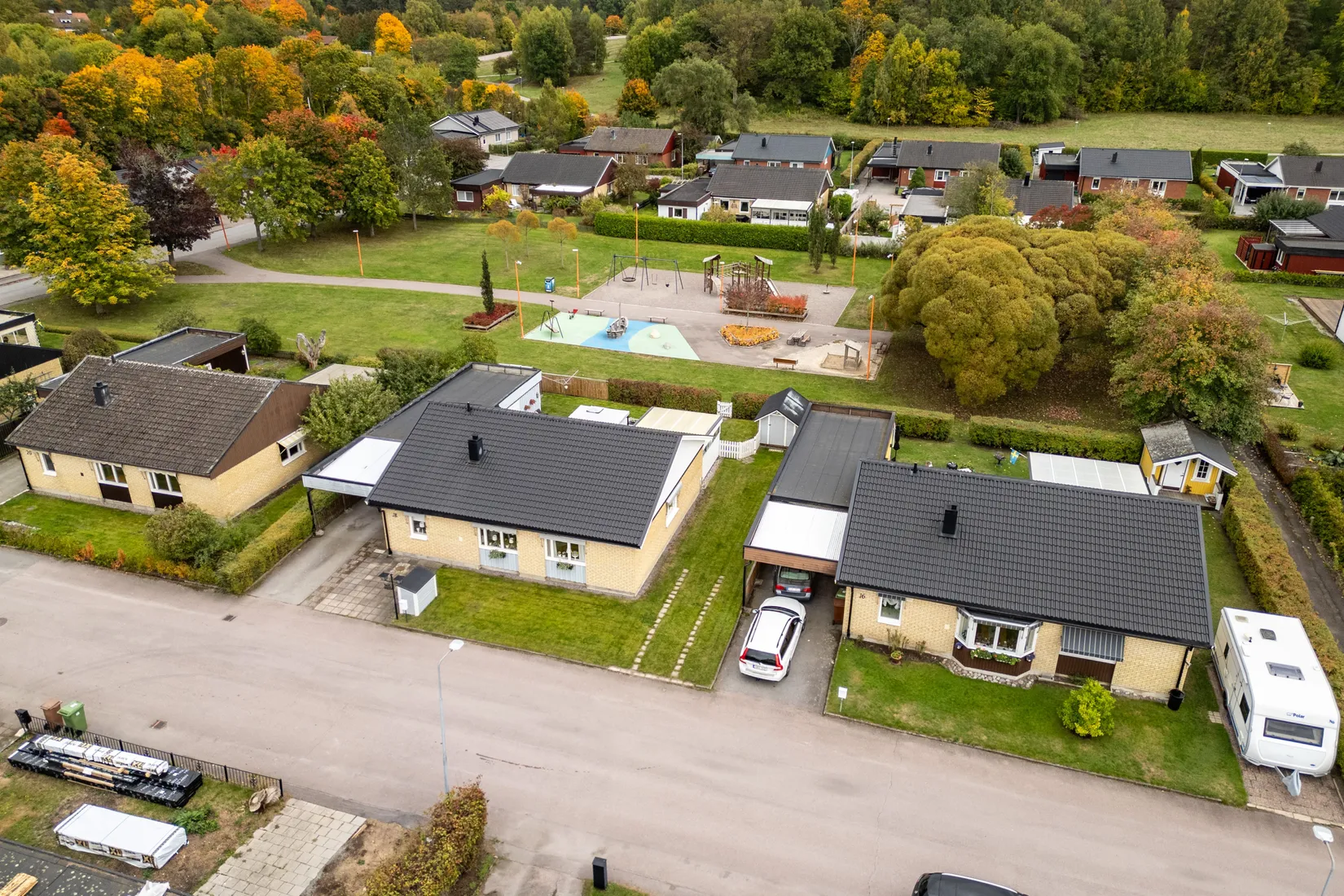 Villa, Gräsgatan 18, Korsängen, Enköping