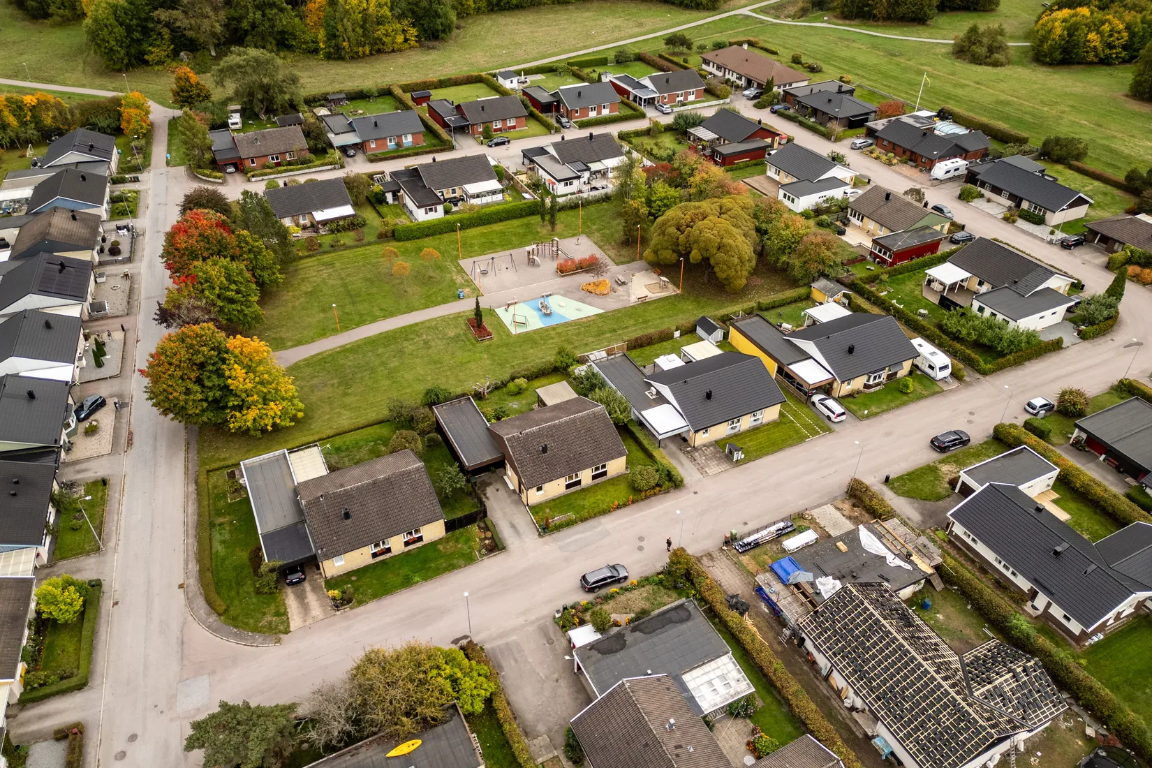 Villa, Gräsgatan 18, Korsängen, Enköping