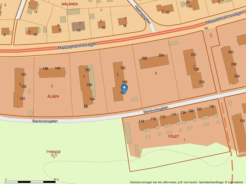 Bostadsrätt, Stenbocksgatan 18A, Tyringe, Hässleholm