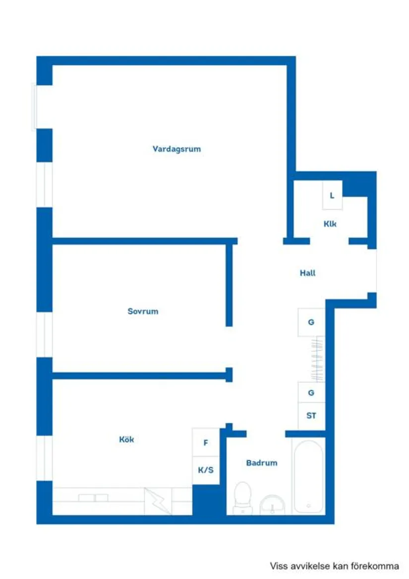 Bostadsrätt, Östra Köpmansgatan 13, Trossö, Karlskrona