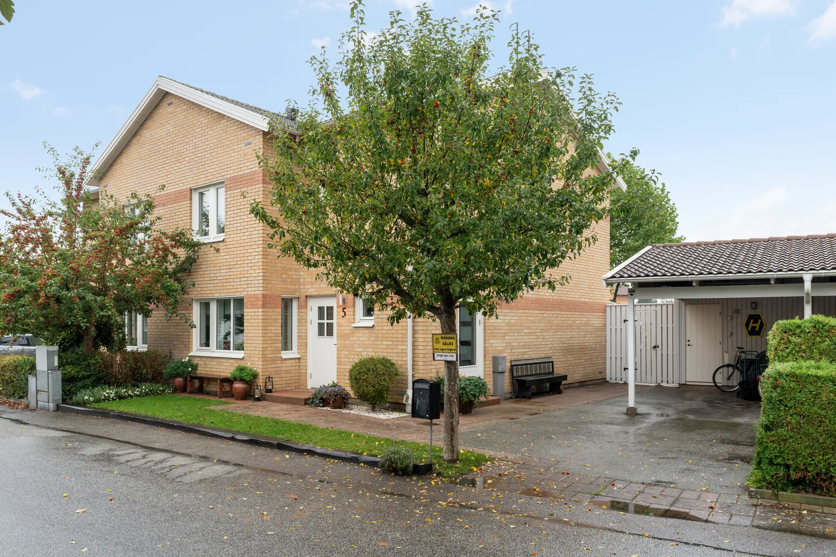 Radhus, Danska vägen 5, Lillevång, Trelleborg