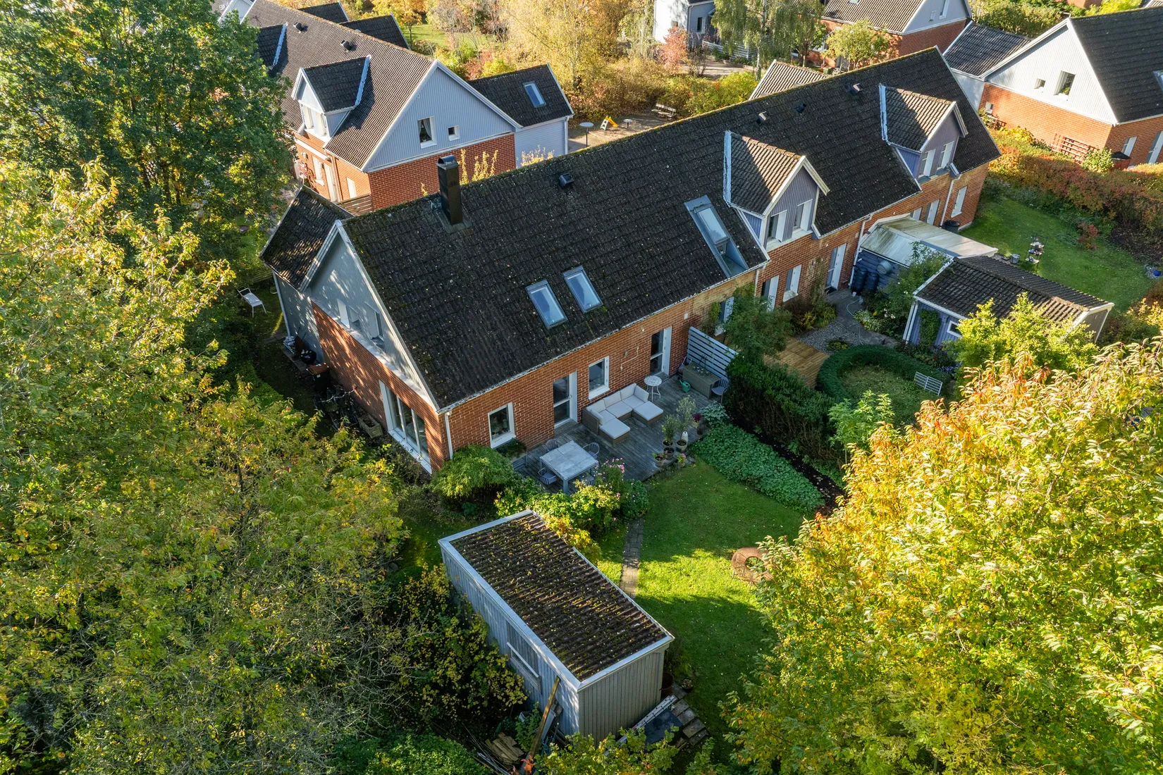 Radhus, Spannmålsvägen 82, Dalby, Lund