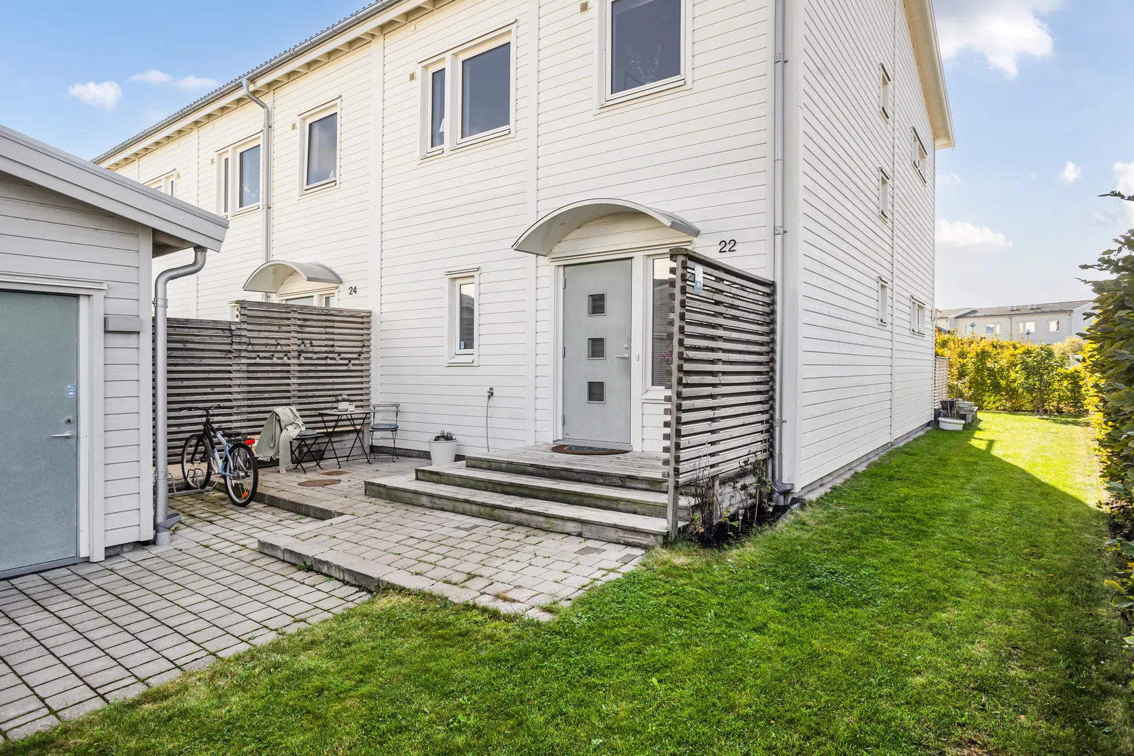 Radhus, Liljegatan 22, Bara, Svedala