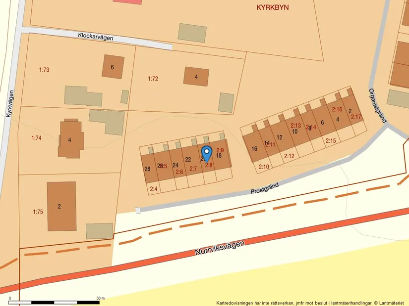 Radhus, Prostgränd 20, Barkarby, Järfälla