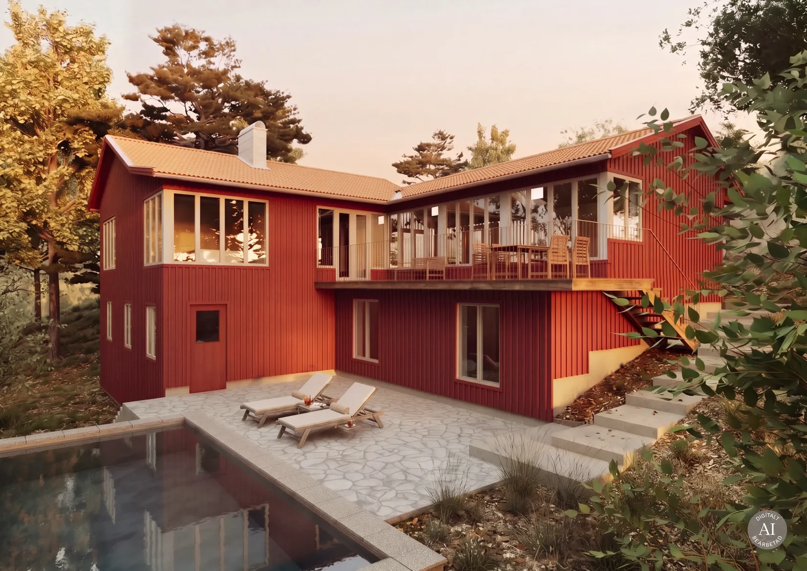 Villa, Norrstigen 15, Islinge, Lidingö