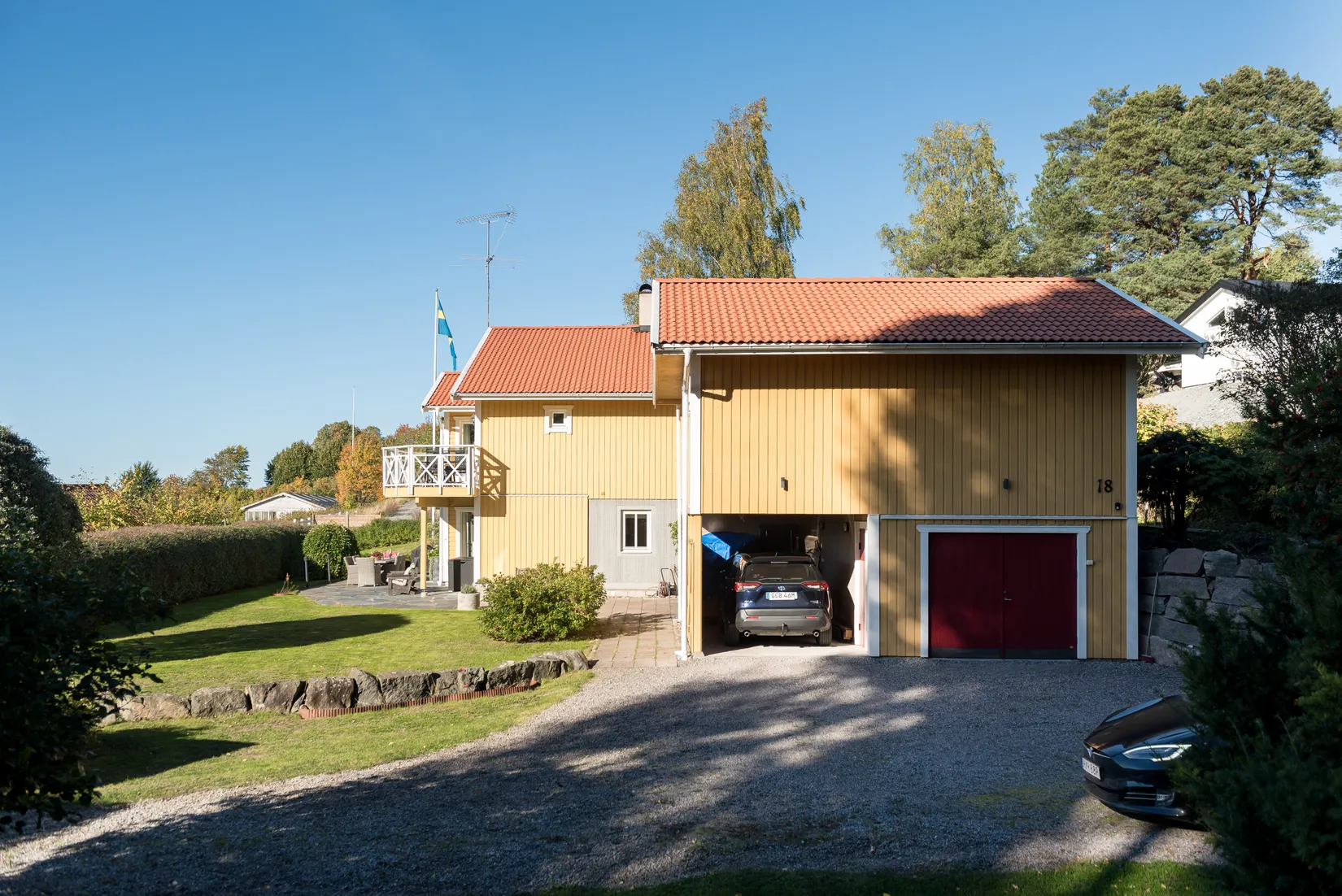 Villa, Grans gårds väg 18, Yttergran, Håbo