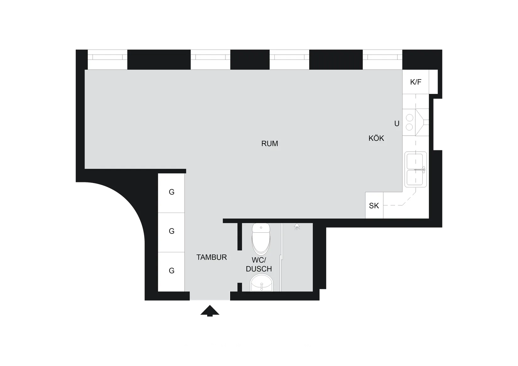 Bostadsrätt, Rindögatan 32, Stockholm