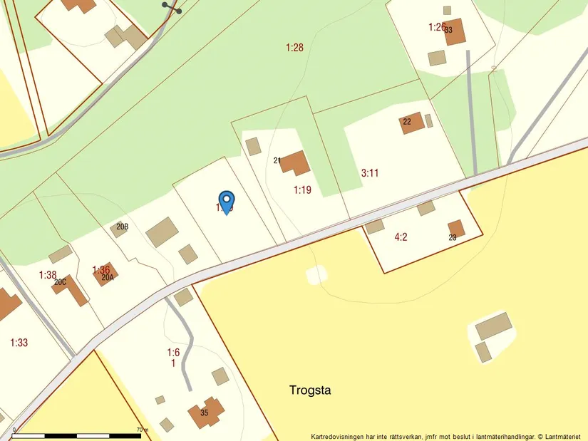 Tomt, Enköpings-Näs Trogsta, Enköpings-Näs, Enköping