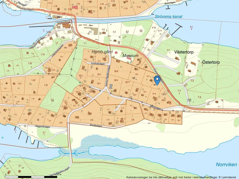 Tomt, Stavsnäsvägen 144, Strömma, Värmdö
