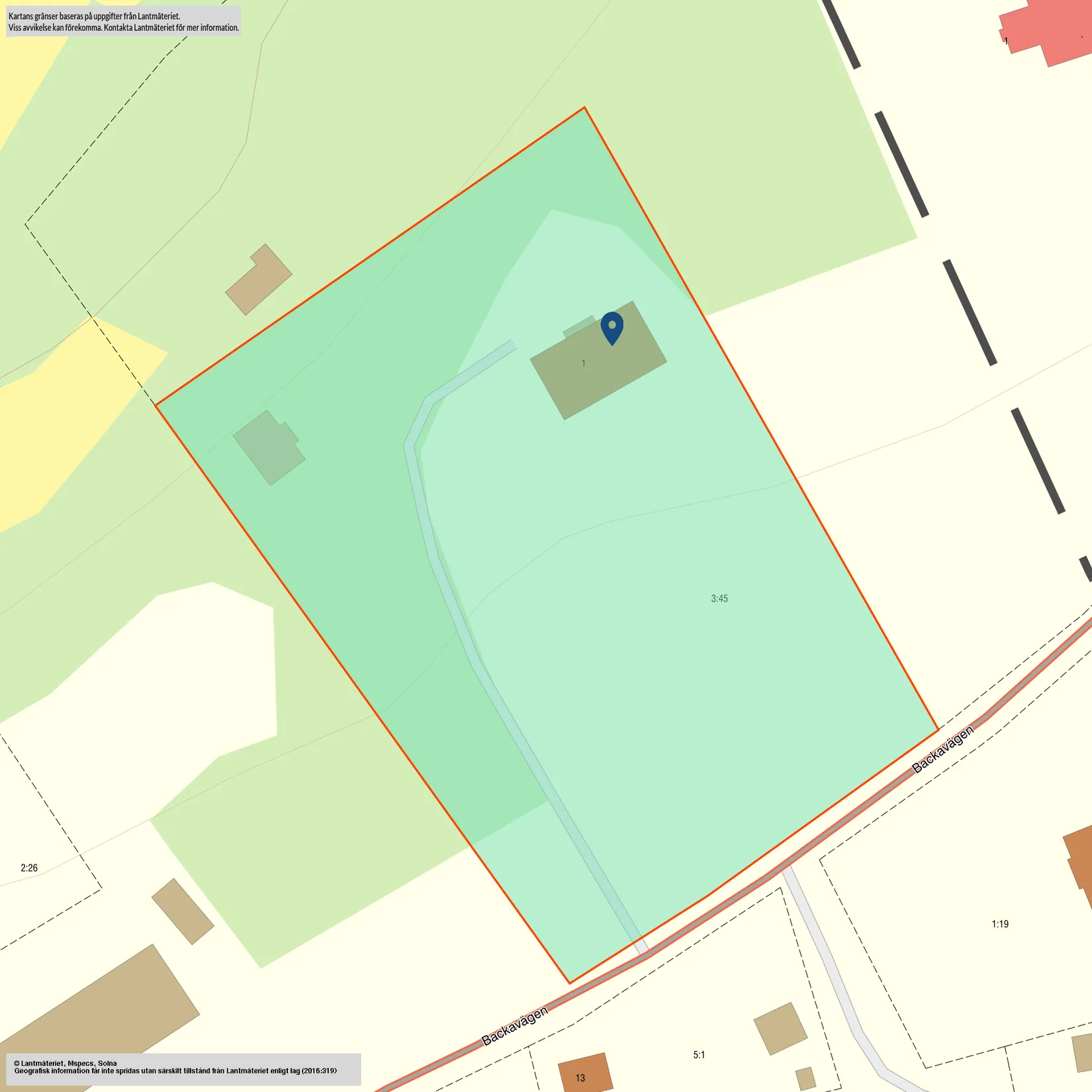 Villa, Järpås Prästgården 1, Järpås Backa, Lidköping