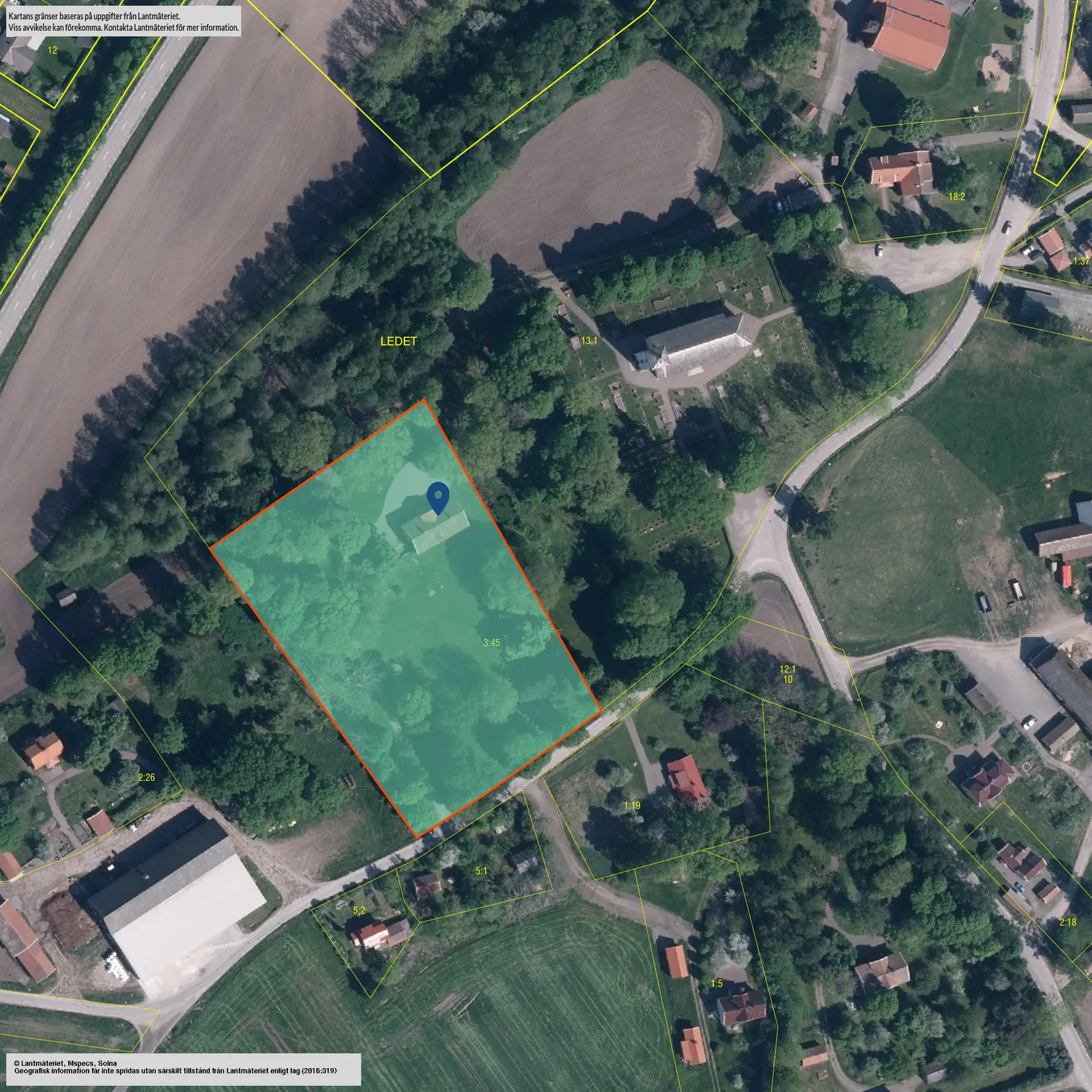 Villa, Järpås Prästgården 1, Järpås Backa, Lidköping