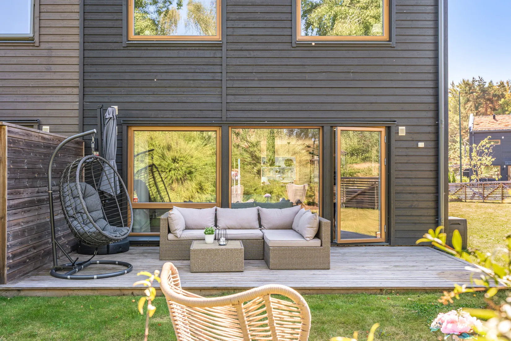 Radhus, Arningetorpsvägen 57, Hägerneholm, Täby