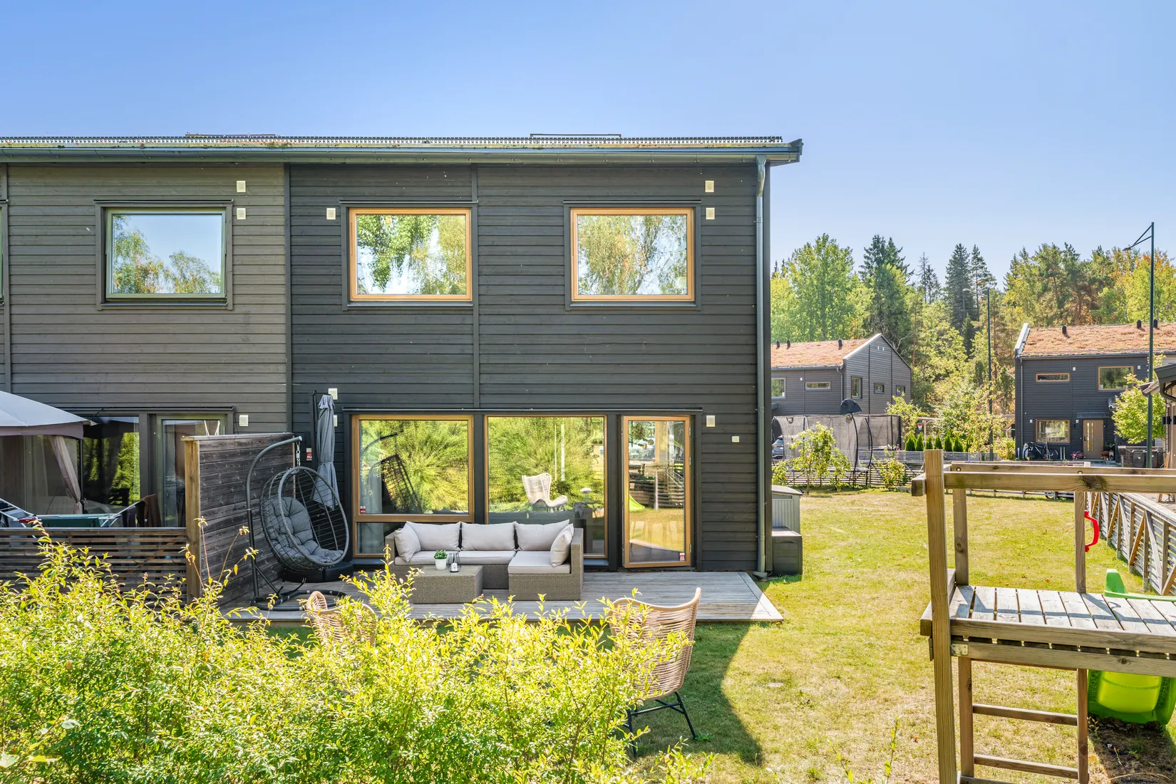 Radhus, Arningetorpsvägen 57, Hägerneholm, Täby