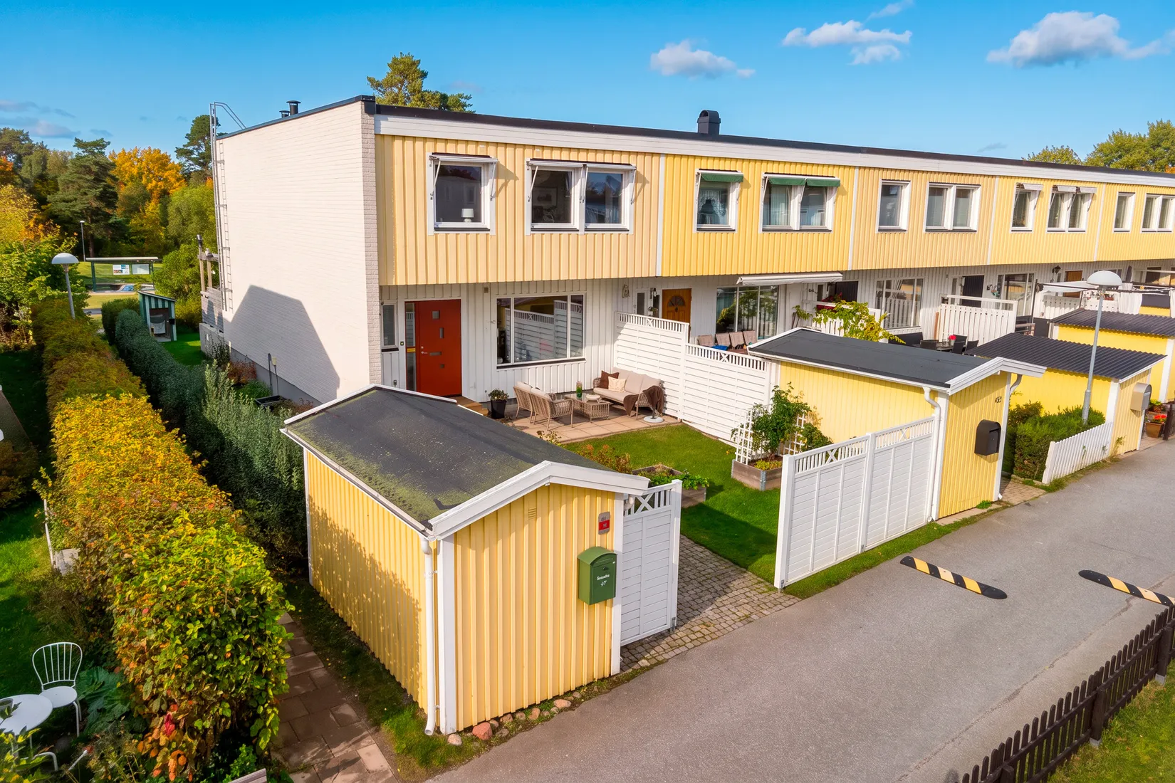 Radhus, Ängsullsvägen 48, Kälvesta, Stockholm