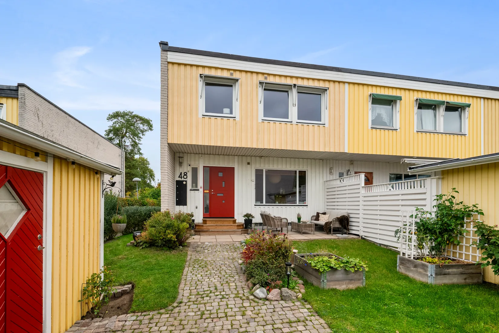 Radhus, Ängsullsvägen 48, Kälvesta, Stockholm
