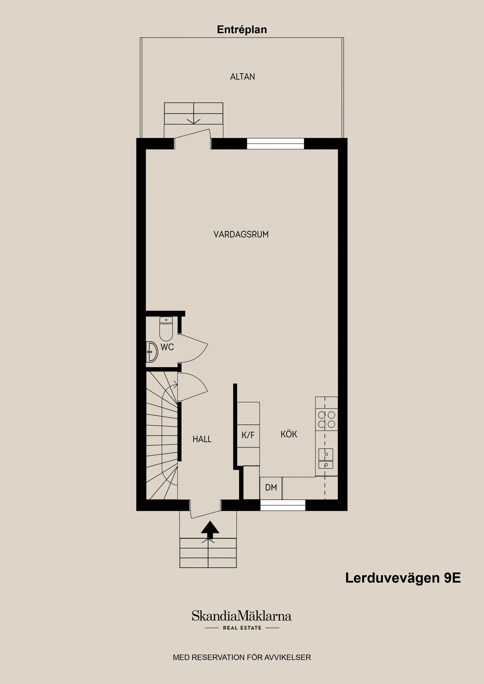 Bostadsrätt, Lerduvevägen 9E, Sörby, Gävle