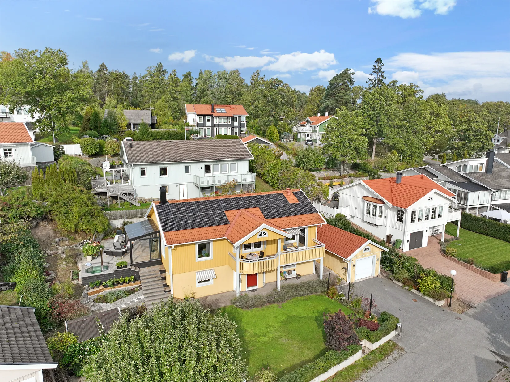 Villa, Solviks strand 10, Fållan, Huddinge