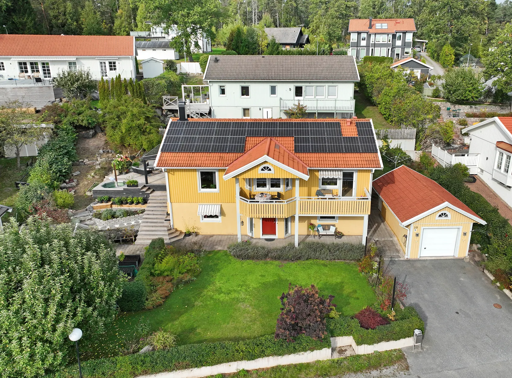 Villa, Solviks strand 10, Fållan, Huddinge