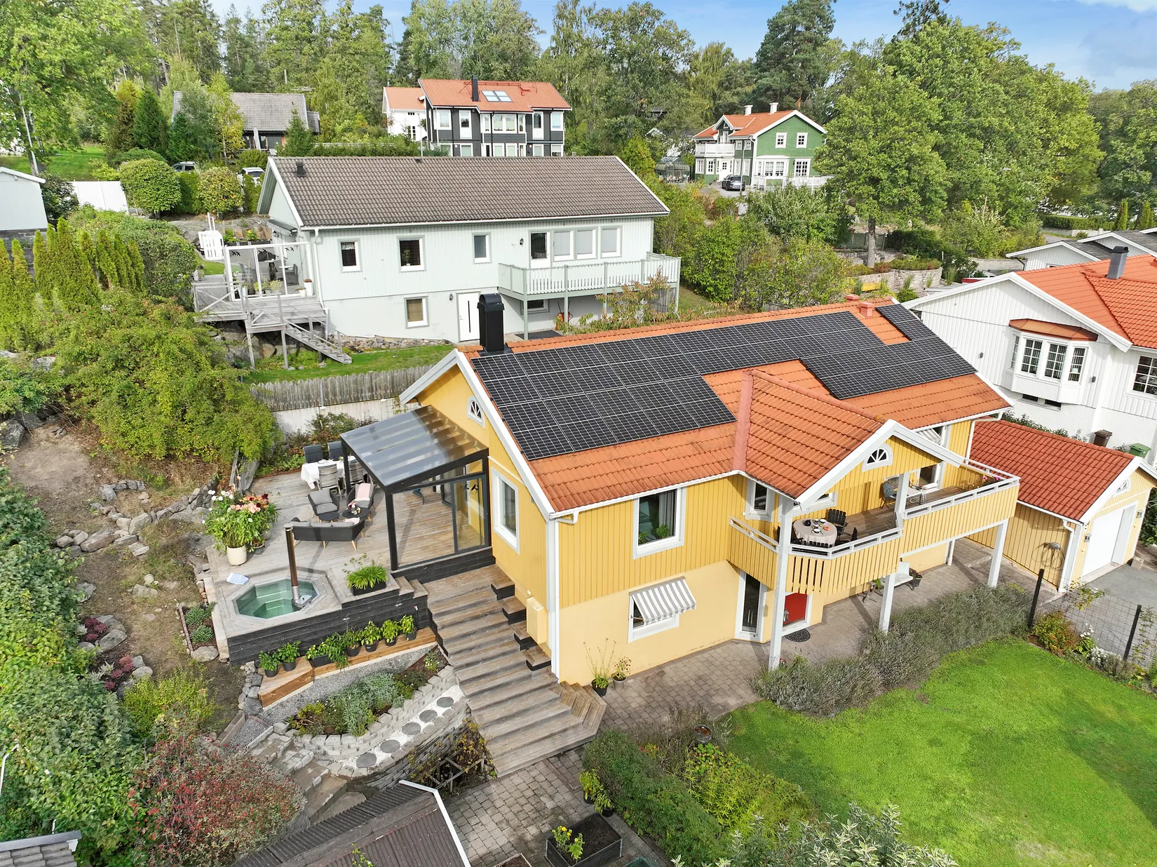 Villa, Solviks strand 10, Fållan, Huddinge