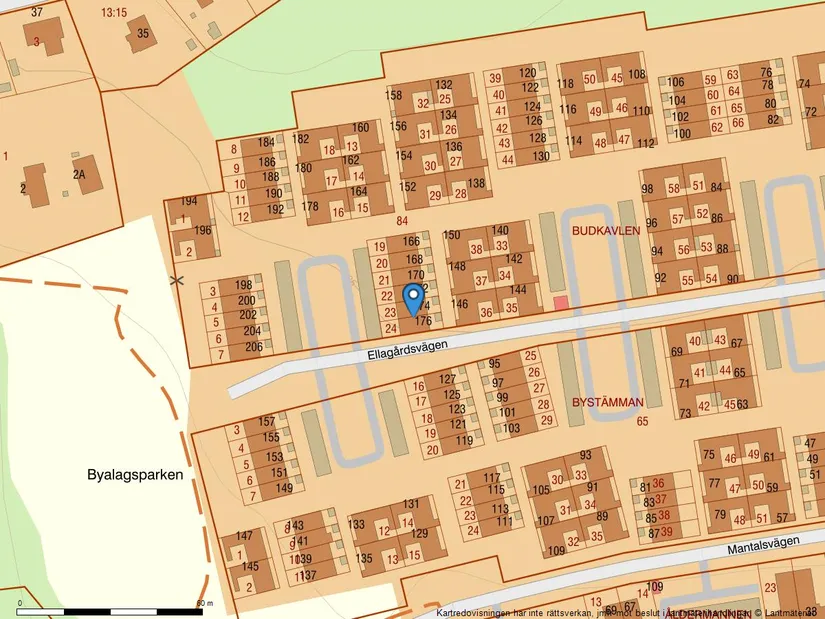 Radhus, Ellagårdsvägen 174, Ella Gård, Täby