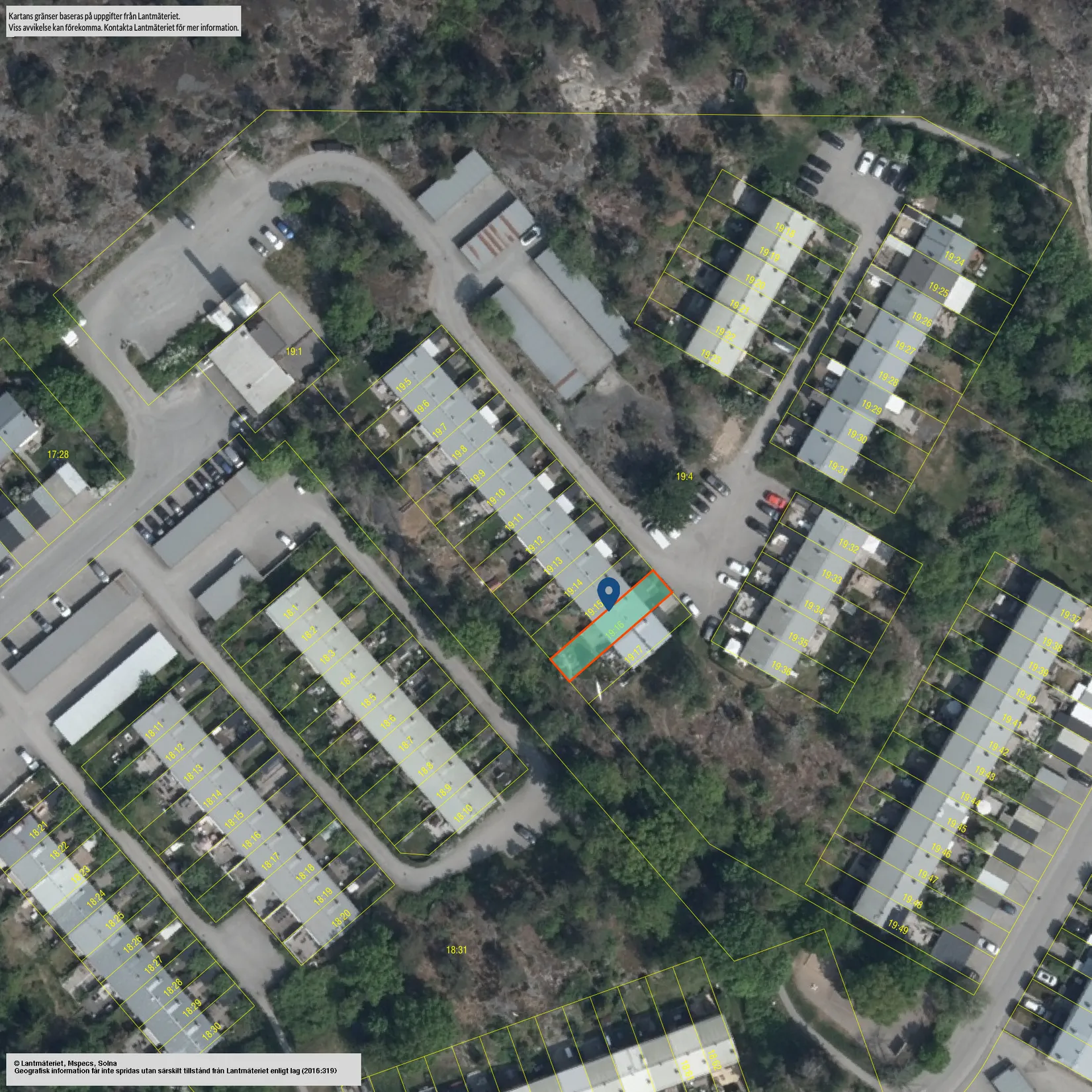 Radhus, Knut Stangenbergs väg 122, Duvnäs utskog, Nacka