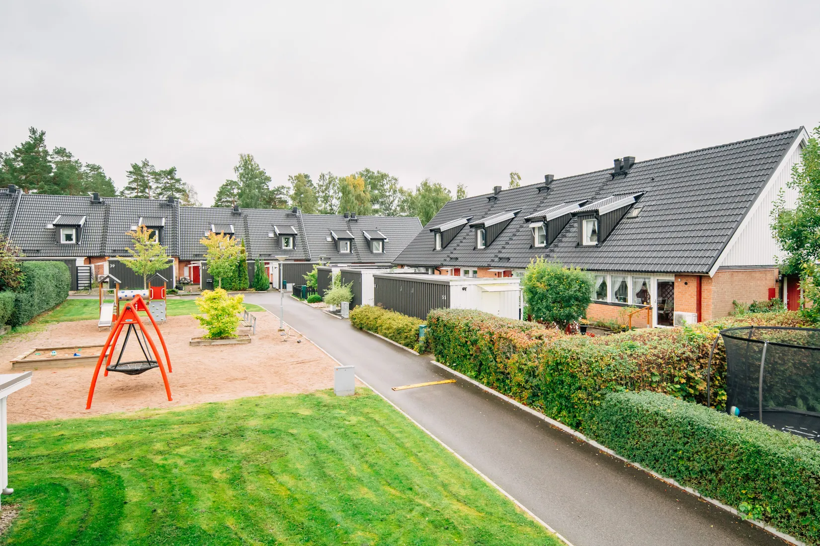 Radhus, Glimmervägen 55, Mariestad