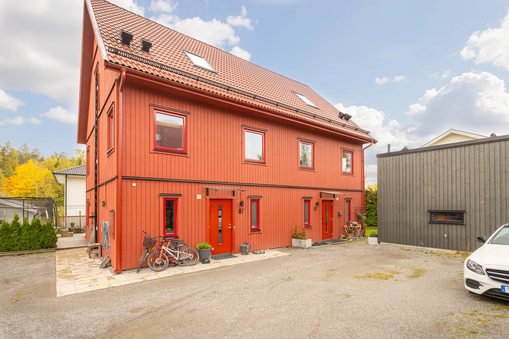 Radhus, Nordmannavägen 8E, Väsjön, Sollentuna