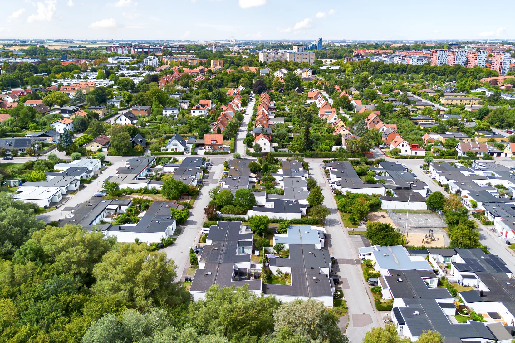 Radhus, Nypongränden 14, Nilstorp, Lund