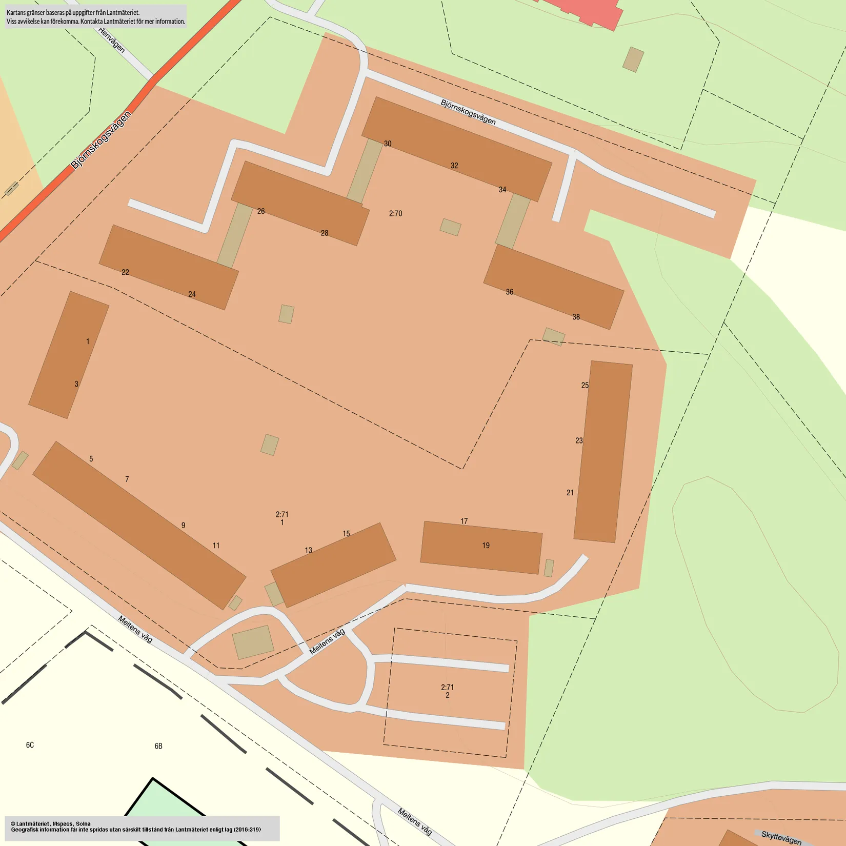 Bostadsrätt, Meitens väg 25, Lugnet, Värmdö