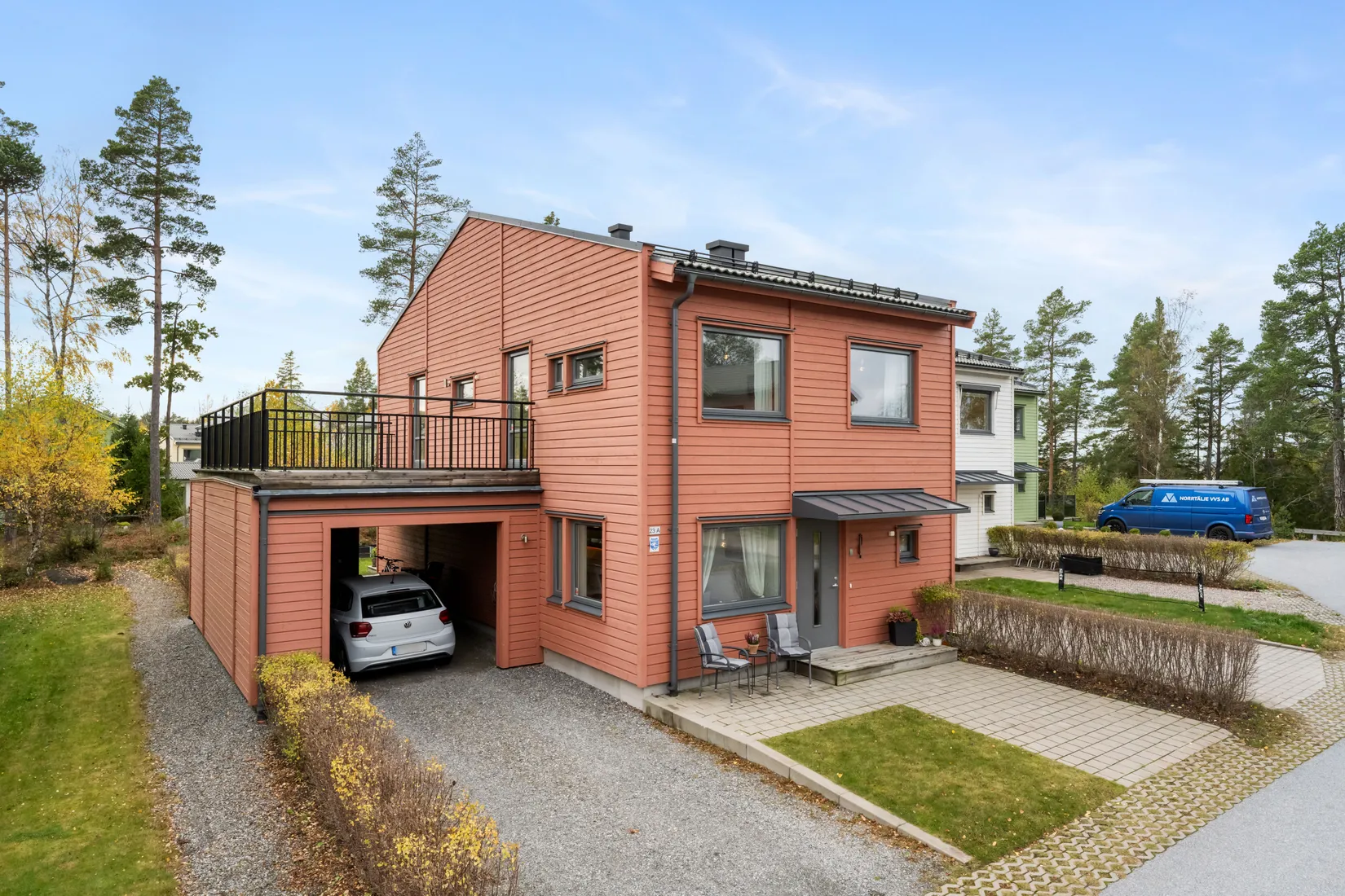 Radhus, Smedtorpsvägen 23A, Björnö, Norrtälje
