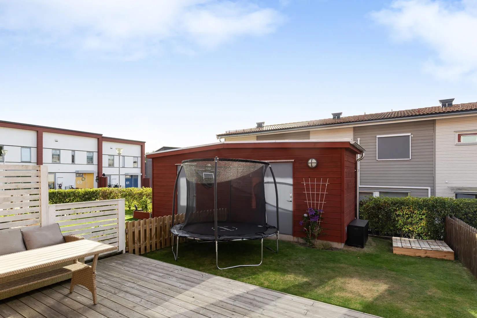 Radhus, Högsbacksgatan 3, Harvestad, Linköping