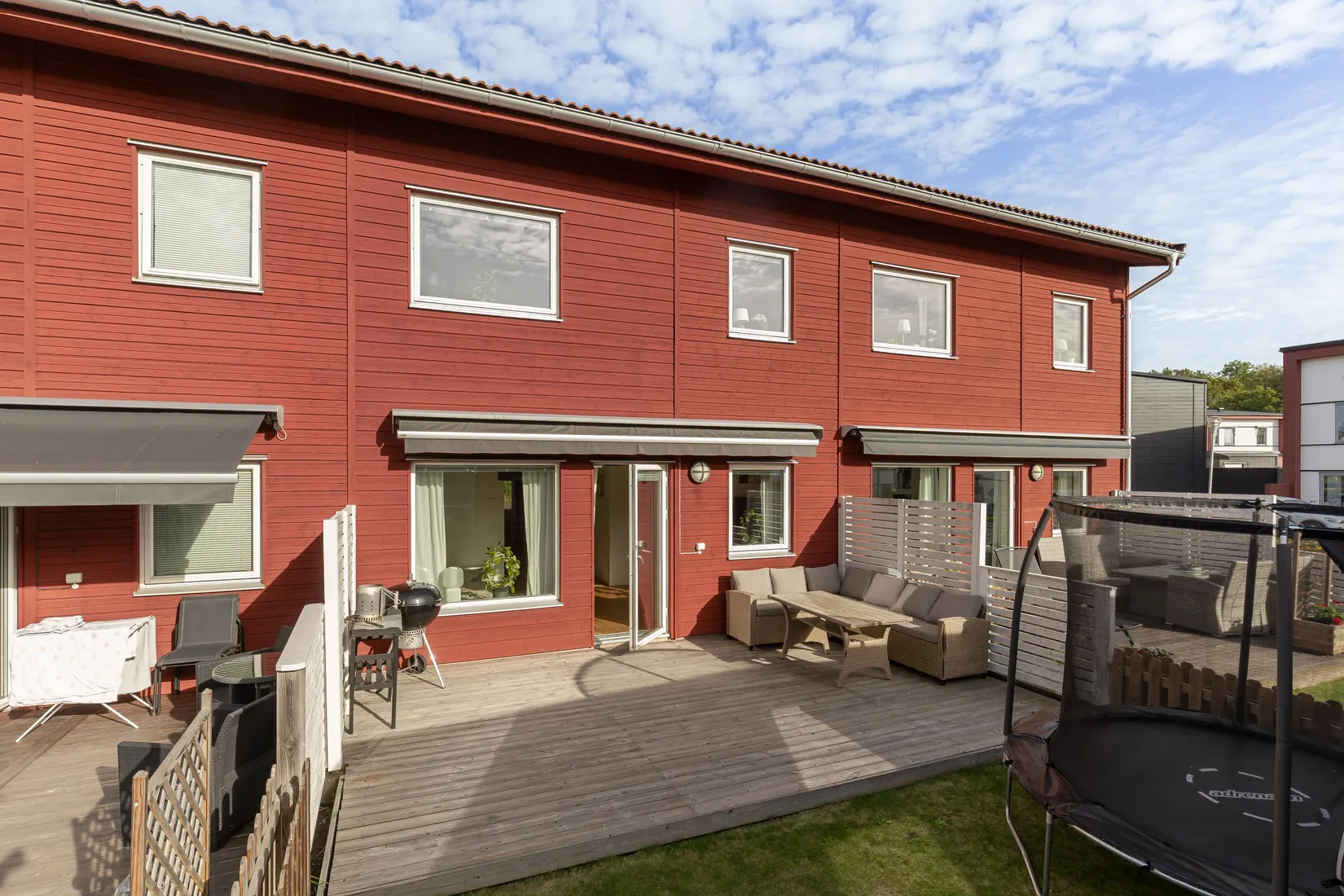 Radhus, Högsbacksgatan 3, Harvestad, Linköping