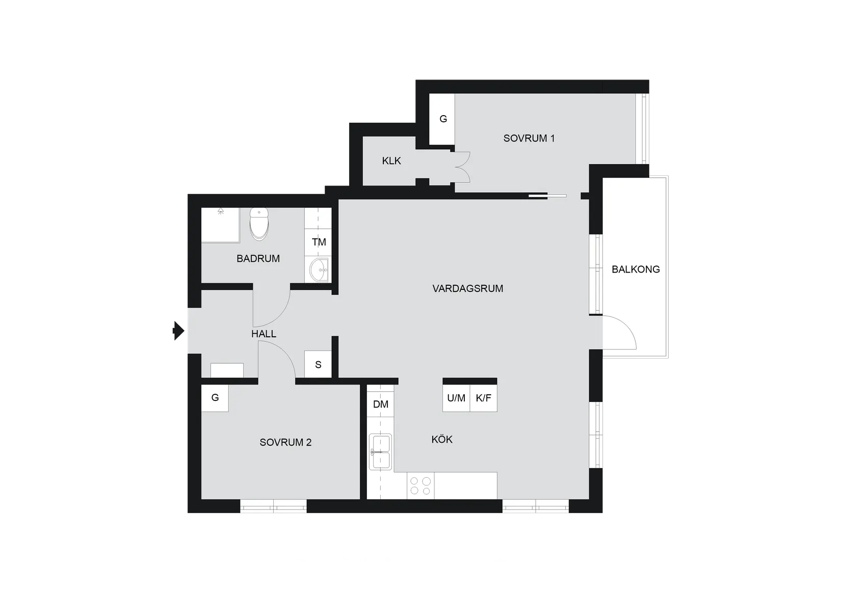 Bostadsrätt, Blekholmsterrassen 7, våning 6, Norrmalm - Kungsholmen - City, Stockholm