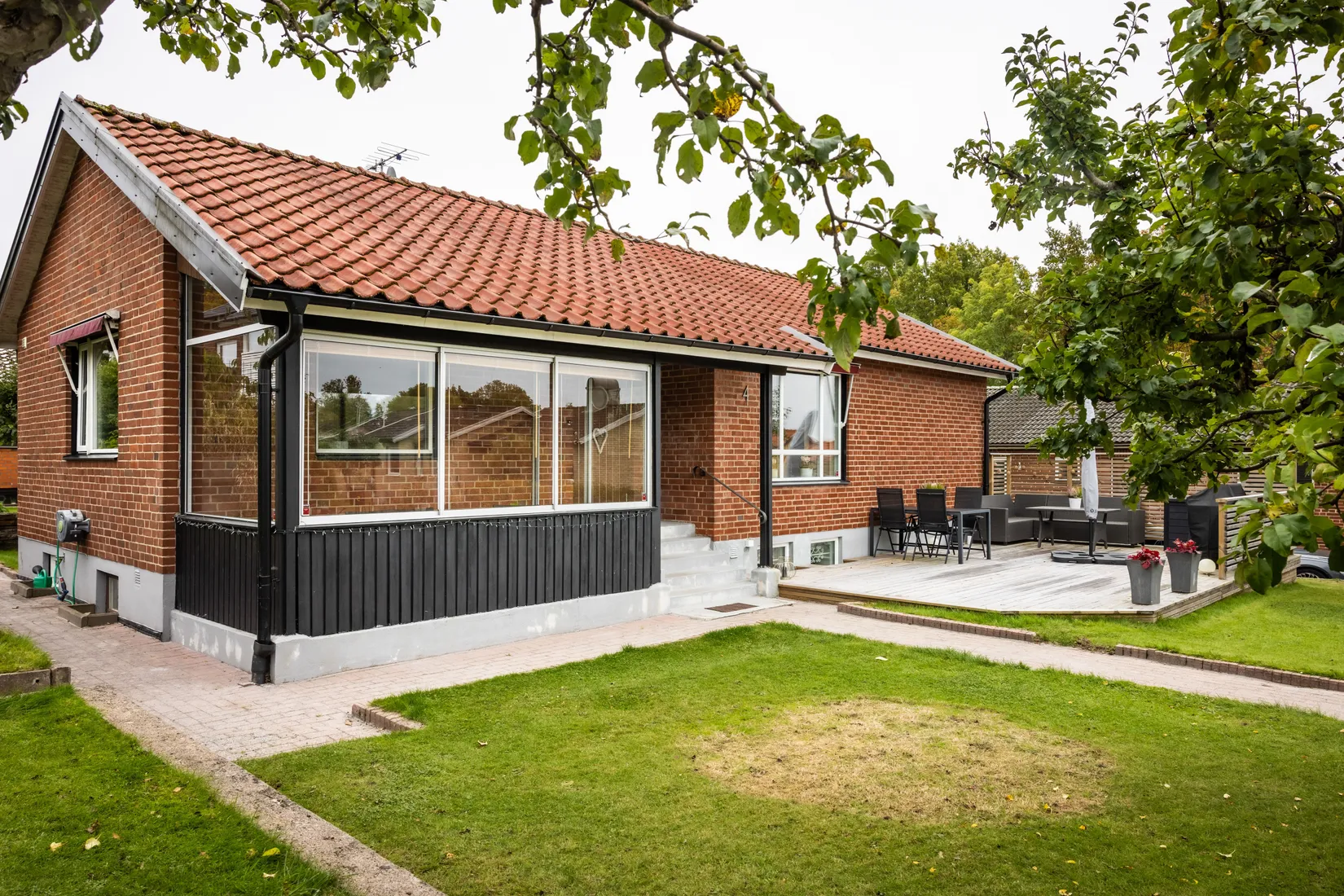 Villa, Stenrösgatan 4, Trandared, Borås