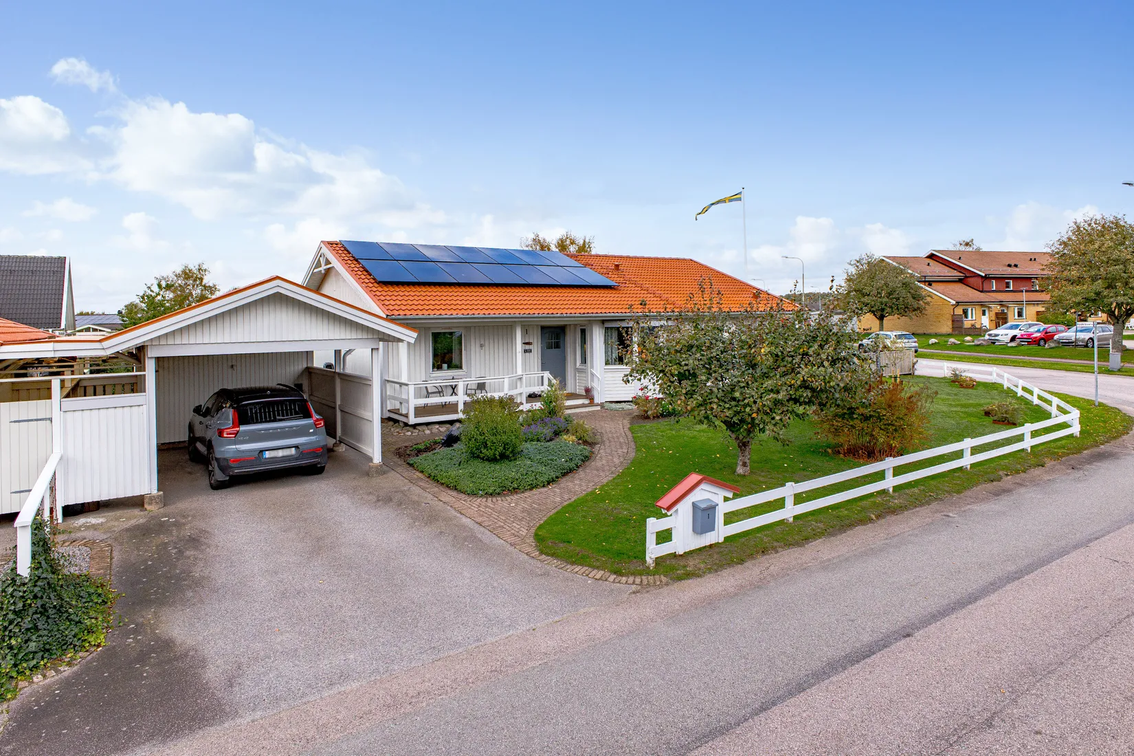Villa, Rödklövervägen 1, Skogstorp, Falkenberg