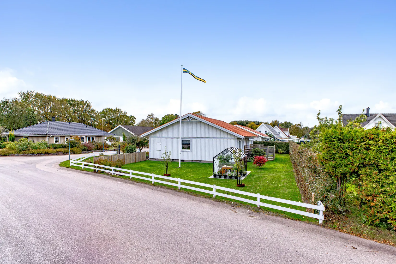 Villa, Rödklövervägen 1, Skogstorp, Falkenberg