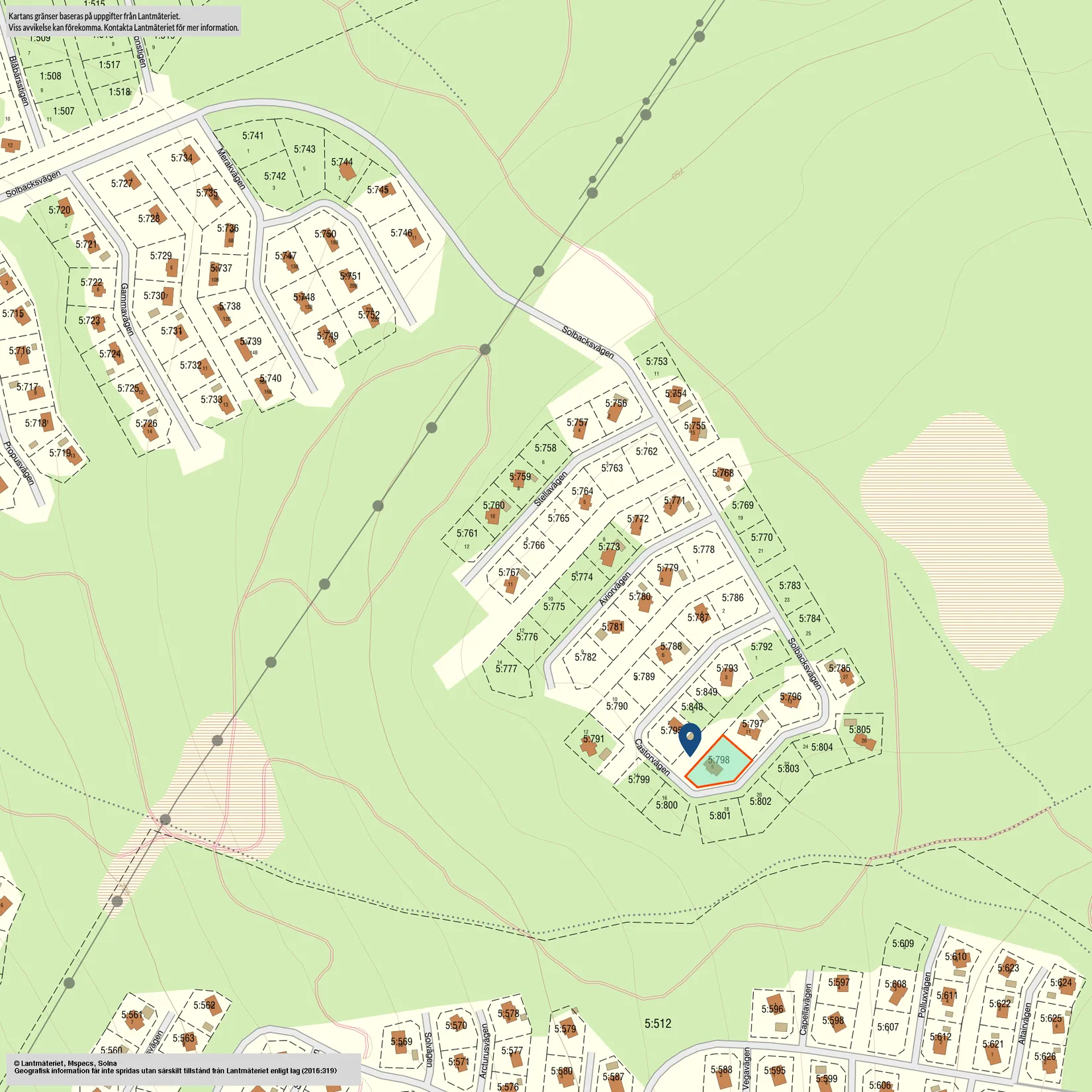 Fritidshus, Castorvägen 9, Soltoppen, Storhogna, Berg
