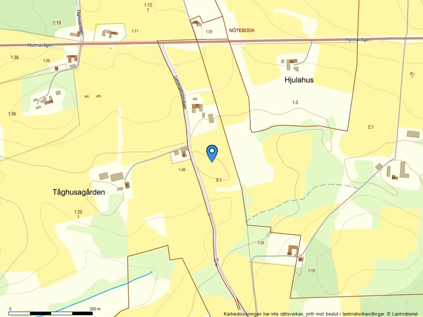 Gård/Skog, Lerbergstorpsvägen 32, Tåghusa, Simrishamn