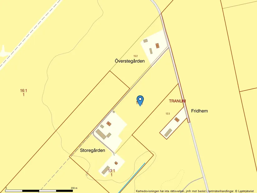 Gård/Skog, Tranum Storegården 1, Varnhem, Skara