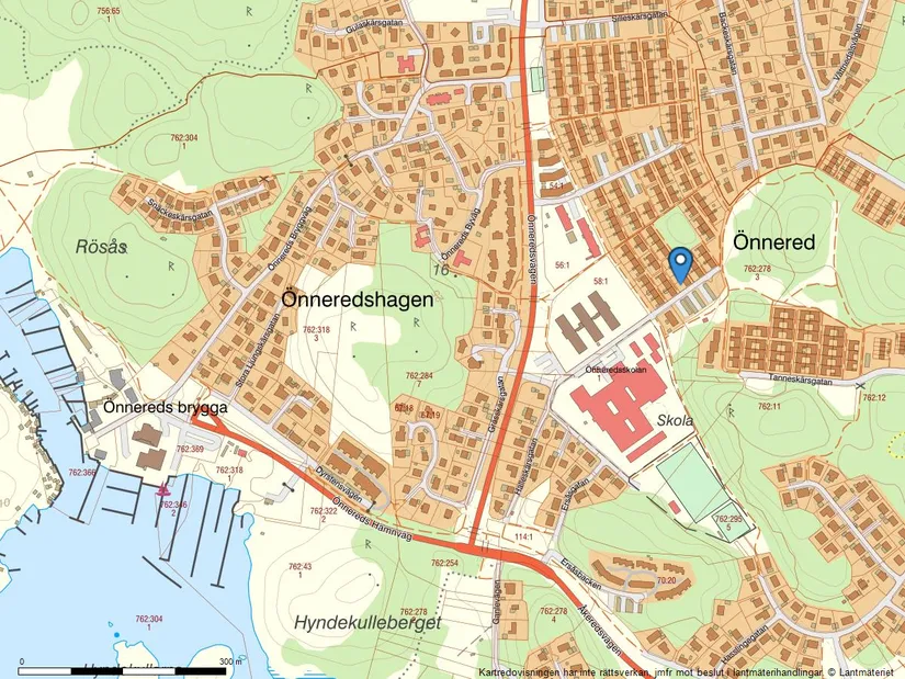 Radhus, Juteskärsgatan 44, Önnered, Göteborg