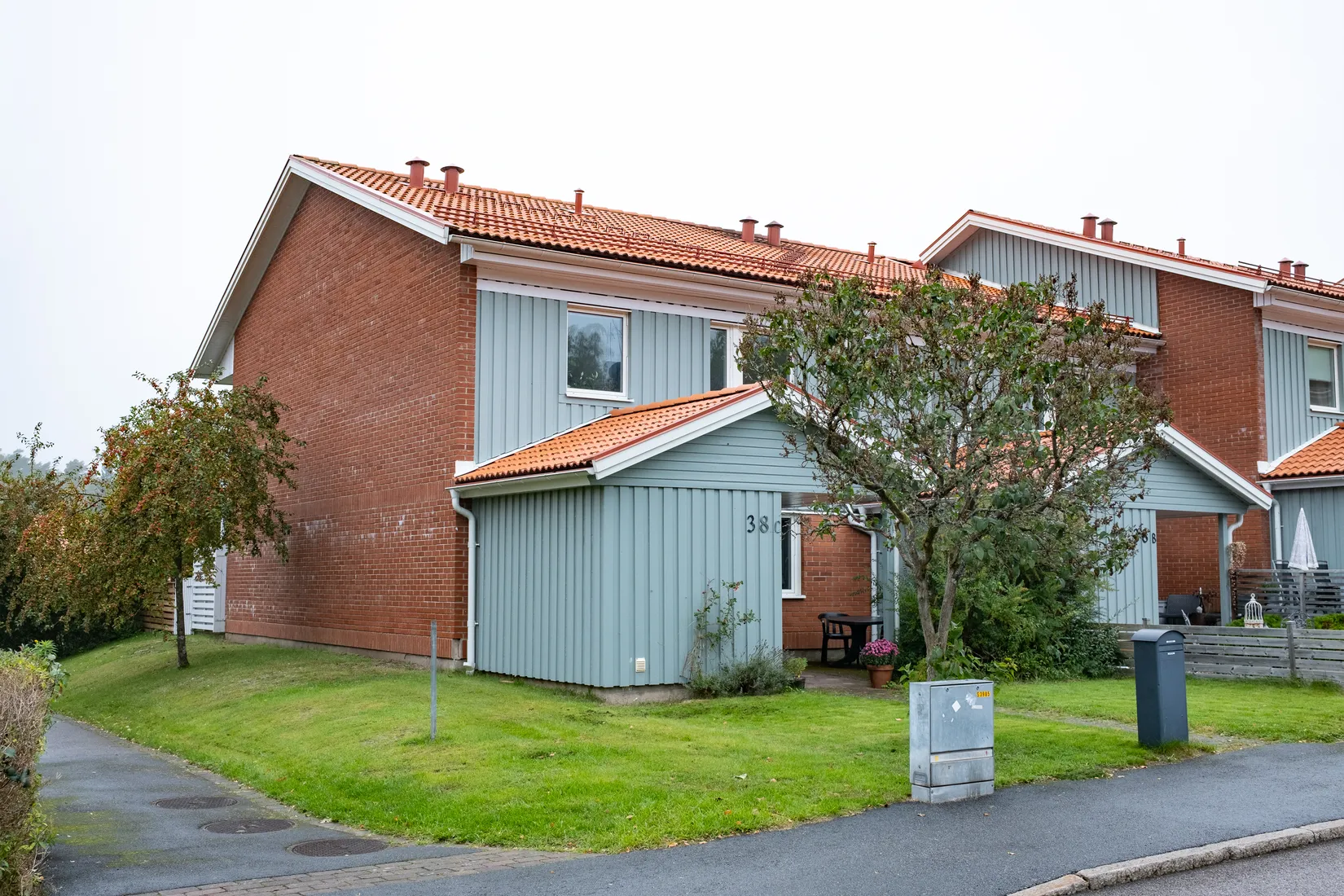 Radhus, Getholmsgatan 38C, Hedvigsborg, Borås
