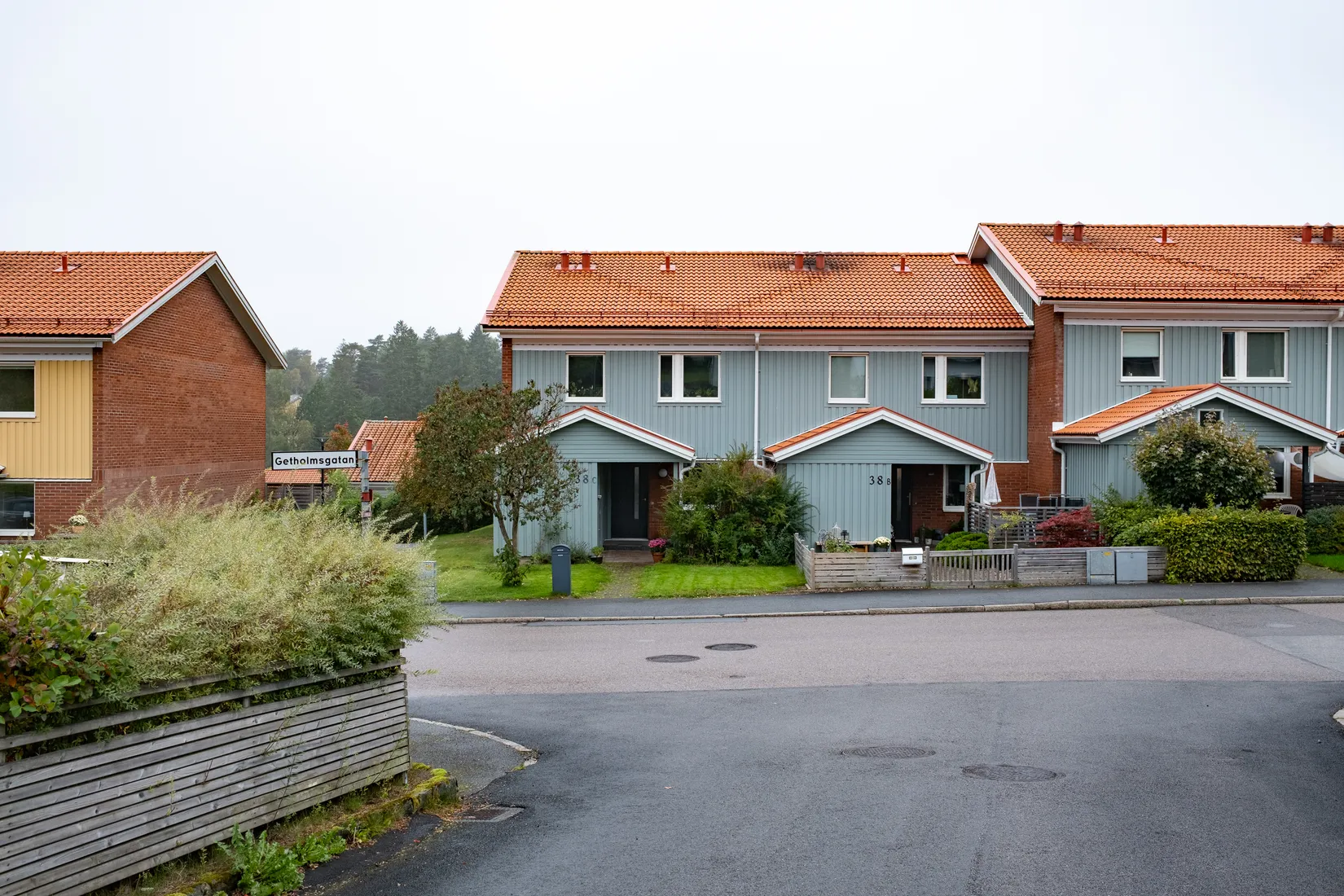 Radhus, Getholmsgatan 38C, Hedvigsborg, Borås