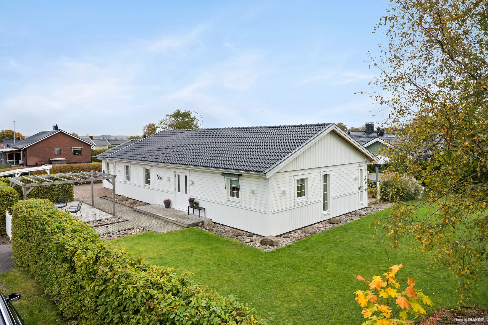 Villa, Backgatan 9, Eldsberga, Halmstad