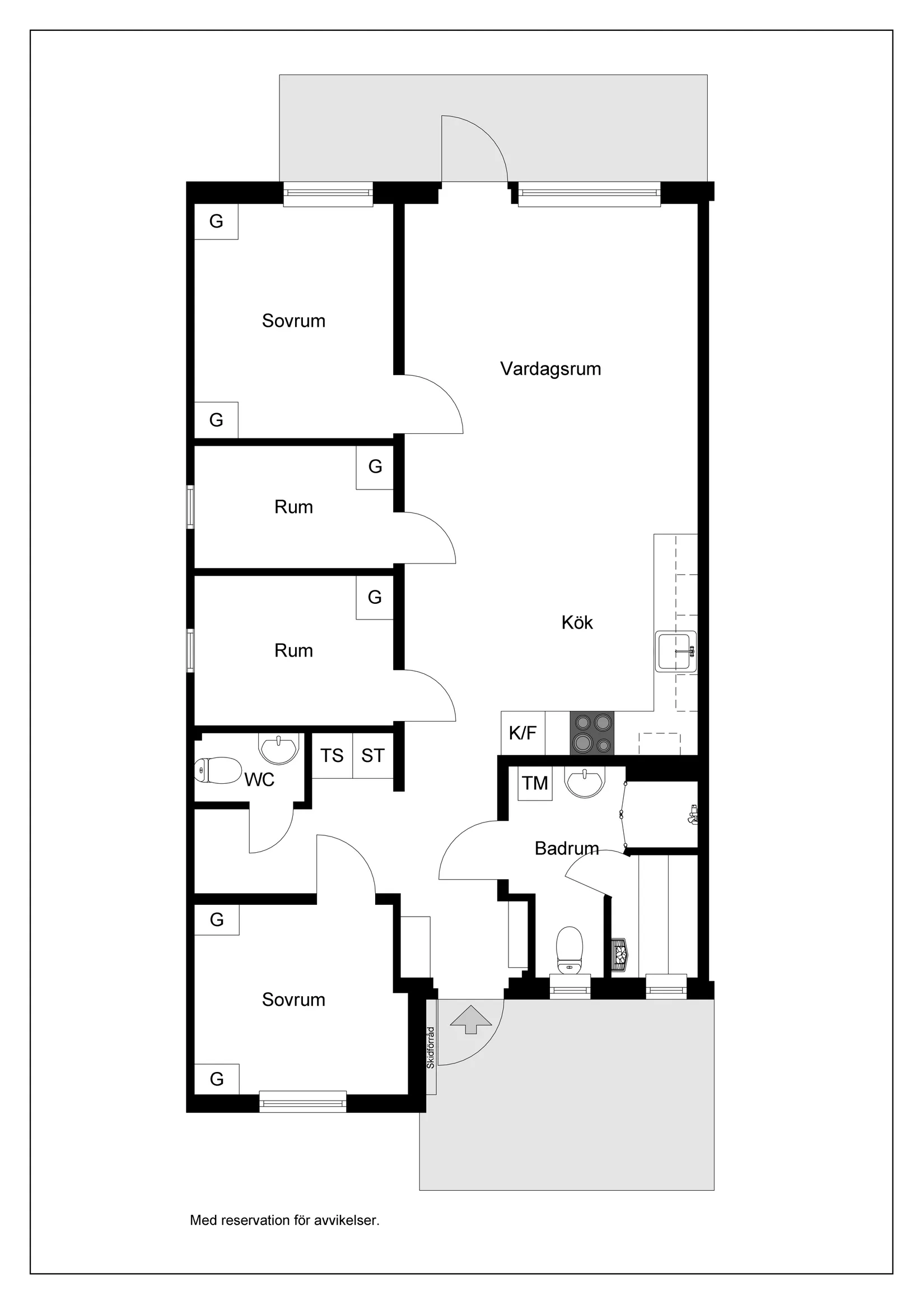 Bostadsrätt, Storhogna Torg 12A, Strohågna, Berg