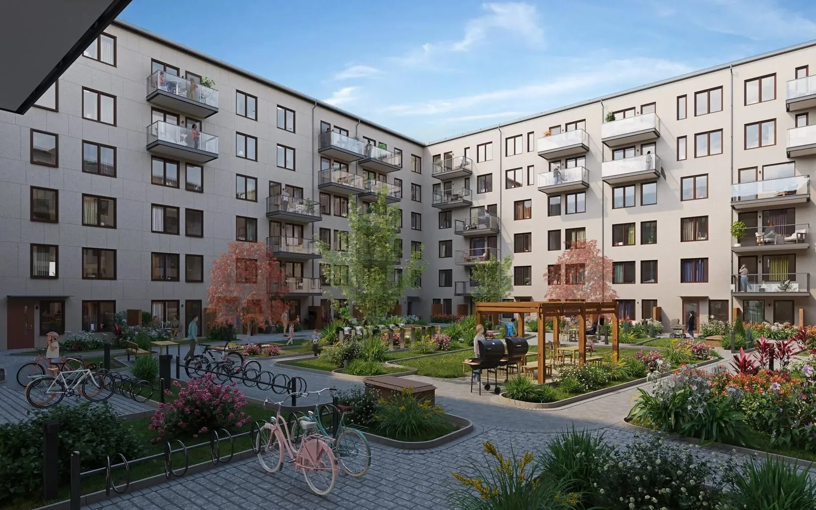 Bostadsrätt, Stationsmästargatan 2, Barkarby, Järfälla